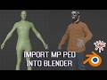 How to Recreate GTA V MP Freemode Ped in Blender (Clothing + Rigging)