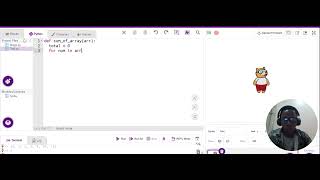 Sum of Array in Python | PictoBlox Project | DIY