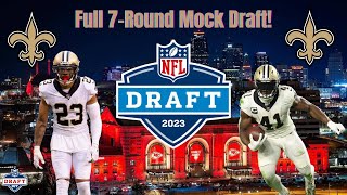 Full 7-round 2023 NFL Mock Draft | New Orleans Saints