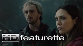 Avengers: Age of Ultron - "Meet Quicksilver & The Scarlet Witch" Featurette - Official (2015) [HD]