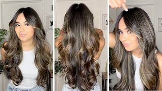 BRUNETTE BALAYAGE HIGHLIGHTS: HAIR COLOR VLOG