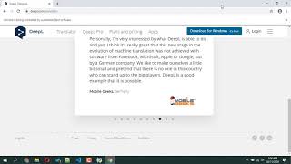 deepl.com unlimited free translate with this script