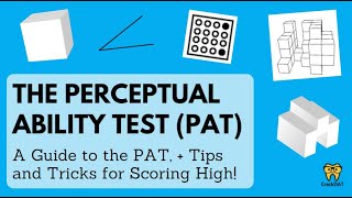 Dat Exam A Guide To The Perceptual Ability Test Pat  Tips And Tricks For Scoring High