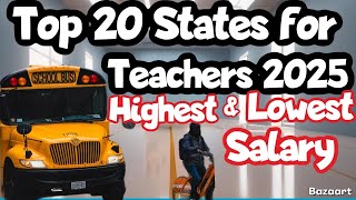 Which STATE has the Highest and Lowest Salary in the USA? Highest and Lowest paying States in USA!