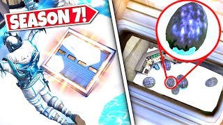 new secret snow bunker revealed preparing players for the final event - secret bunker in fortnite season 7