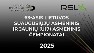 63-asis Lietuvos suaugusių asmeninis ir Jaunių (U17) asmeninis čempionatai . 2-a aikštelė