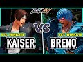 KOF XV 🔥 Kaiser (Kyo/Terry/Ryo) vs Breno Yagami (K'/Ramón/Iori)