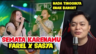 LAGU VIRAL DI BABAT LAGI!! FAREL PRAYOGA X SASYA ARKISNA - SEMATA KARNAMU (ANEKA SAFARI)