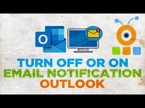 Как отключить или включить уведомление по электронной почте в Outlook