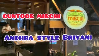 Guntoor mirchi restaurant in forumShantiniketan mall Andra style food in bangalore #guntur #food