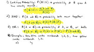 2.1 Probability Formulas