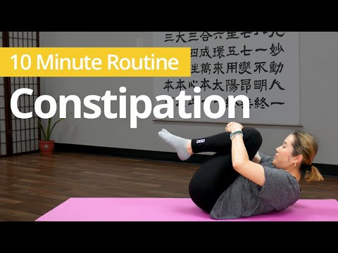 Which exercise is best for constipation?