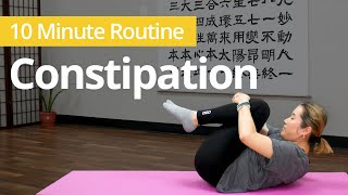 Meridian Exercises for CONSTIPATION | 10 Minute Daily Routines