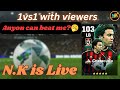 Can You Beat Me?🥱 1🆚1 On Efootball 2025 Mobile+ Rankpush [Superchat💰☑️] #efootball #live #msn