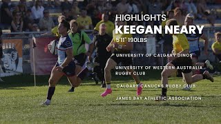 Keegan Neary Dec 15th 2023 Rugby Highlights