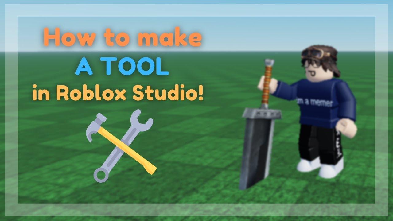 How To Make A TOOL! | Roblox Studio Tutorial - YouTube