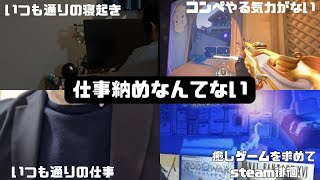 【平日 Vlog】仕事納めという概念がないブラックに勤めるゲーム好き33歳一般男性の平日