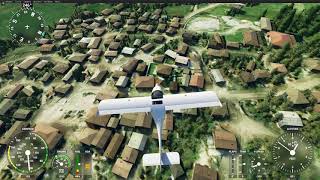 KIRKLARELİ VİZE KIŞLACIK KÖYÜ Turu ( İSTEK ) ( microsoft flight simulator 2020 )