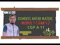 Koneksi Antar Materi Modul 1.1 dan 1.2 CGP A 11