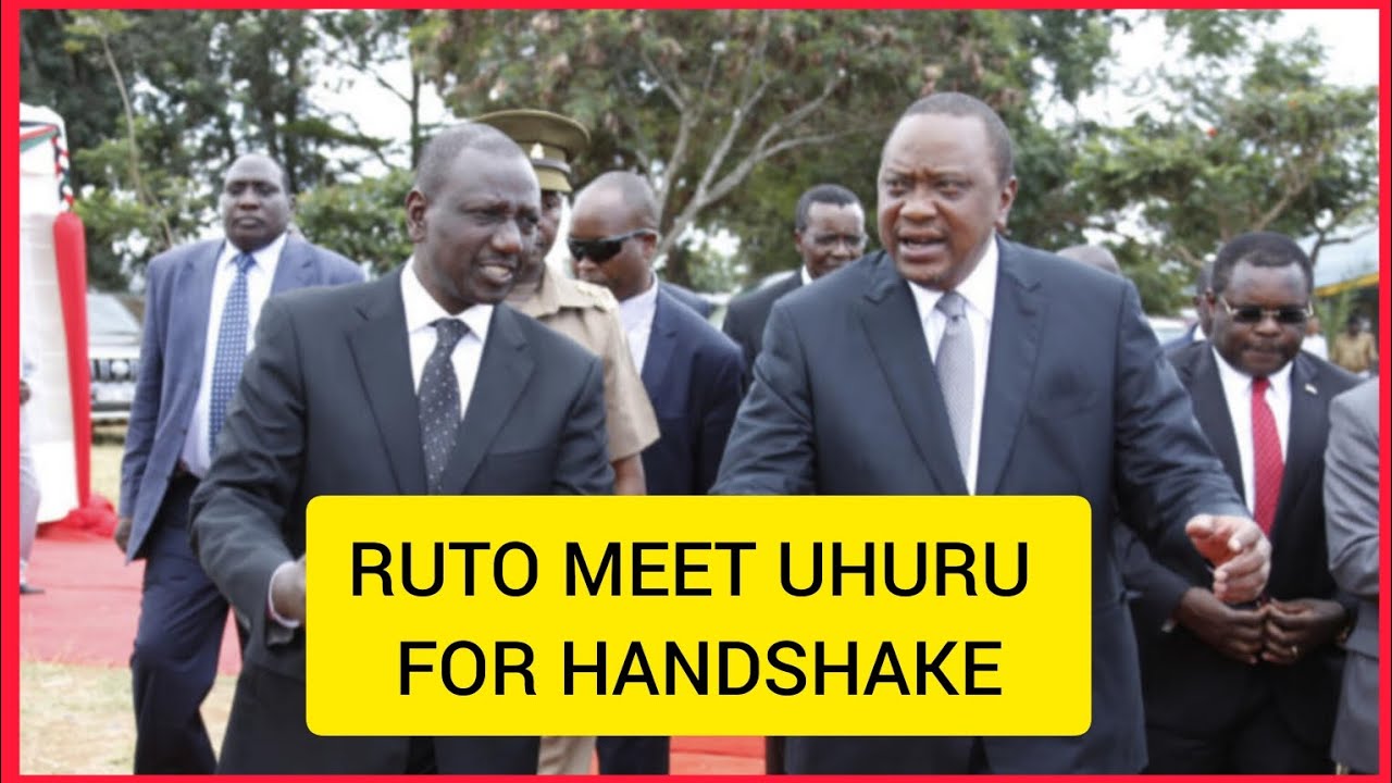 Uhuru Finally Meet Ruto For Handshake,RAILA KWISHA!, - YouTube