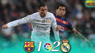 كلاسيكو الأرض🔥/برشلونة ضد ريال مدريد 2-1/الدوري الإسباني 2015-2016/تعليق فهد العتيبي🎤/بجودة عالية HD