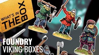 Unboxing: Foundry Viking Starter Warband \u0026 Reinforcements