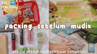 #dailyvlog Persiapan Anak Kos Sebelum Mudik || CARA PACKING BAJU DI TAS RANSEL AGAR MUAT BANYAK