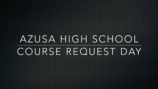 Course Request Instructions
