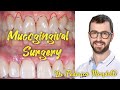 Mucogingival Surgery. Periodontal surgery treatment. Dr. Federico Mandelli