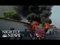 Venezuelans And Govt. Troops Clash Over Maduro Regime’s Refusal To Accept Aid | NBC Nightly News