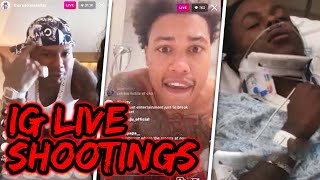 RAPPER SHOOTINGS GONE WRONG ON IG LIVE (SnapDogg, Indian Red Boy, Spdya D)