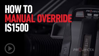 How to Manual Override using the Projecta Intelli-Start IS1500 Jump Starter