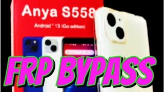 Anya S558 _ FRP Bypass Without PC_ FRP Bypass S558 _ Anya _ Android 13 #frpbypass #smartphone #frp