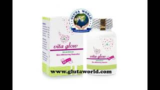 @GlutaWorld Vita Glow Glutathione Skin Whitening Capsule #glutathione #skincare #skincareroutine