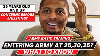 Joining The Military at 30 \u0026 LATE 20s | Basic Training Experience