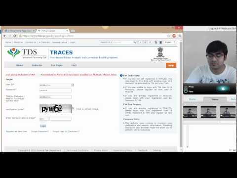 How to view form 26AS from TRACES How to view form 26AS from TRACES