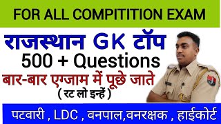 वनपाल वनरक्षक मॉडल पेपर 2021 |  rajasthan current gk | rajasthan gk | jitu ji classes / manish sir