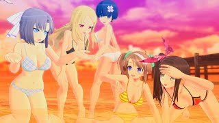 【閃乱カグラ】死塾月閃女学館 水着 SenranKagura 【ESTIVAL VERSUS】