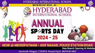 Sports Day LIVE #hydrabad #international #schoool @hyderabadinternationalschool