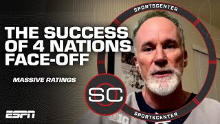 John Buccigross talks 'MASSIVE RATINGS' from 4 Nations Face-Off | SportsCenter