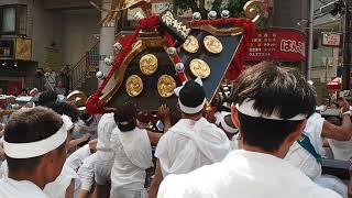 素盞雄神社（すさのおじんじゃ）　天王祭　本社神輿渡御　三河島地区　2018.6.2