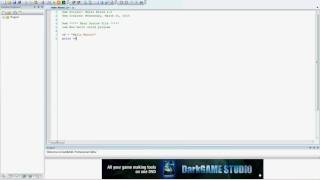 Dark Basic Pro Tutorial - Hello World 2.0 #2