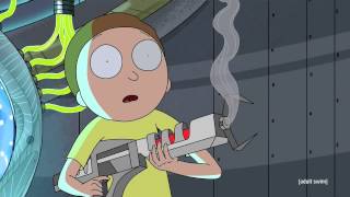 Rick and Morty - It's Ok to Shoot Them They're Robots