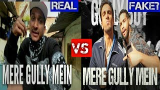 Real VS Remake | Gully Boy Song | DIVINE and RANVEER SINGH |