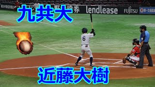 マシンガン継投に苦戦・・・九共大・近藤大樹選手VS日本文理大！！第29回九州大学野球決勝！！