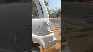 Mahindra Scorpio denting painting withfinishing complete Sinha garage lailunga Raigarh