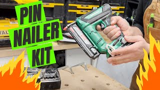 NO on-off button? Metabo HPT Cordless Pin Nailer Kit REVIEW