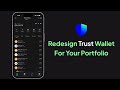 Figma Mobile App Redesign - Trust Wallet | Simplified UI/UX Tutorial