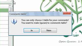 7. Adding Comments to every Verse in OpenQuran