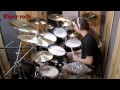 some fast moving exercises on snare toms